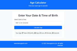 Age Calculator