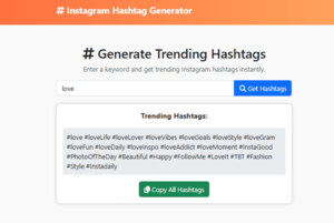 Generate Trending Hashtags