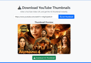 YouTube Thumbnail Downloader